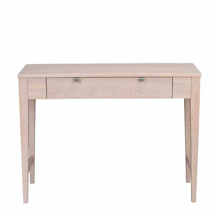 100×40 cm Konsolentisch in Eiche White Wash – Vaxos