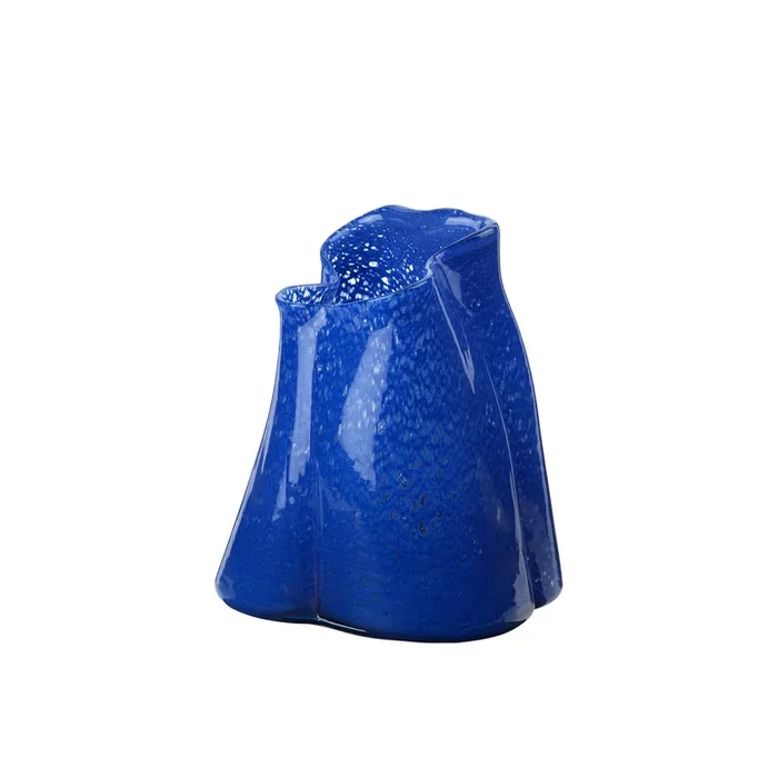 Broste Copenhagen – Billie Vase, H 27 cm, intense blue