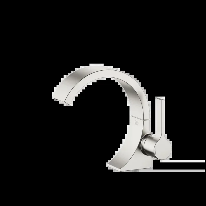 Dornbracht Cyo Einhandmischer 33521811-06 für Waschtisch, Ausladung 143mm, ohne Ablaufgarnitur, platin matt