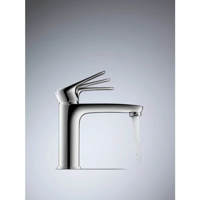 Duravit B1 Waschtischarmatur S Freshstart B11013001010 Minus-Flow mit Zugstange, Chrom Hochglanz