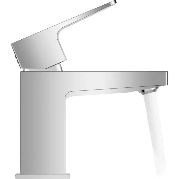 Duravit S FreshStart Manhattan Waschtischarmatur MH1011002010 Ausladung 95mm, ohne Zugstangen-Ablaufgarnitur, chrom