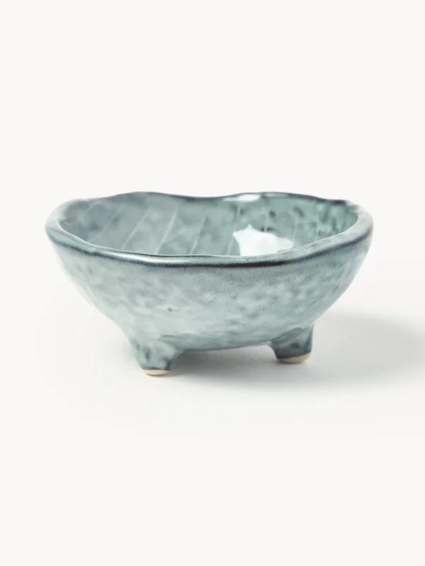 Handgemachte Dipschalen Nordic Sea, 4 Stück