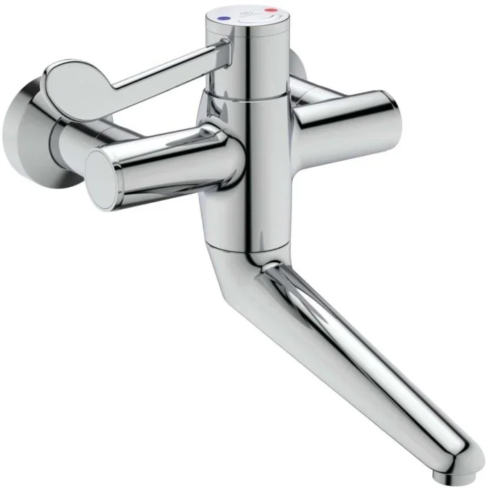 Ideal Standard CeraPlus 2 Wand-Waschtisch-Thermostat A6703AA nicht absperrbar, DN 15, Ausladung 306 mm, chrom