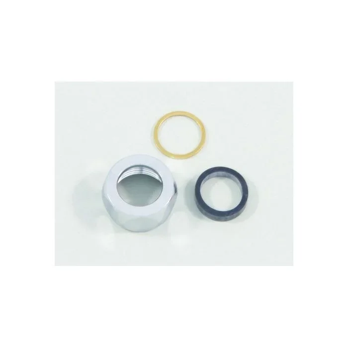 IS Überwurfmutter MELOH mit Quetschdichtung d:12mm Chrom