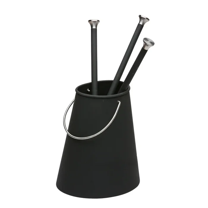 Morsø – Ellipse Kaminbesteck-Set, schwarz (4-tlg.)
