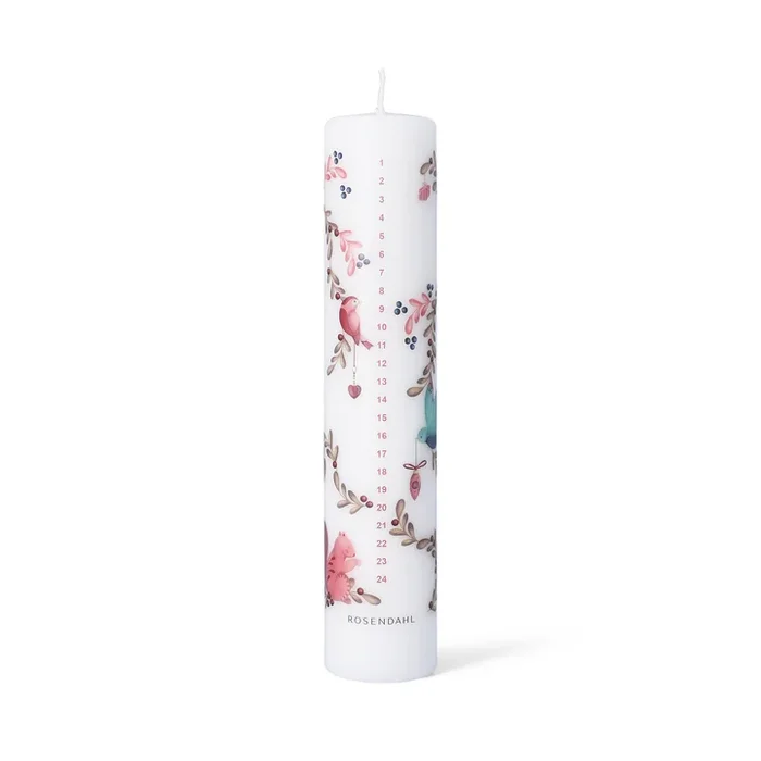 Rosendahl – Grand Cru Cottage Adventskerze Ø 5 cm, white (2025)
