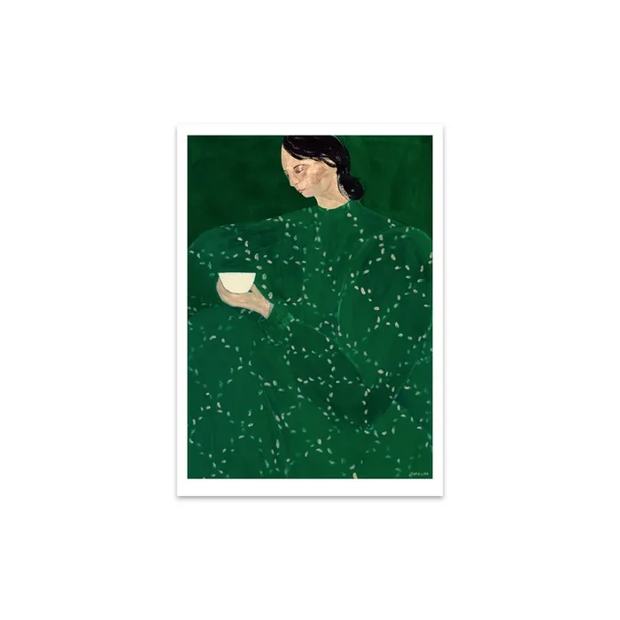The Poster Club – Coffee Alone At Place De Clichy von Sofia Lind